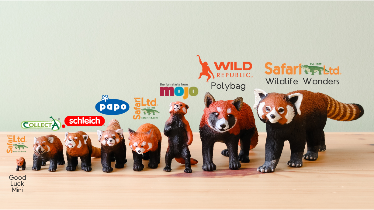 Papo Oturan Panda Ve Bebeği Figür